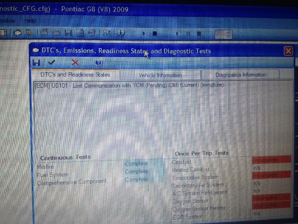 Abs fault / brake / stability control off / x contact dealer Pontiac